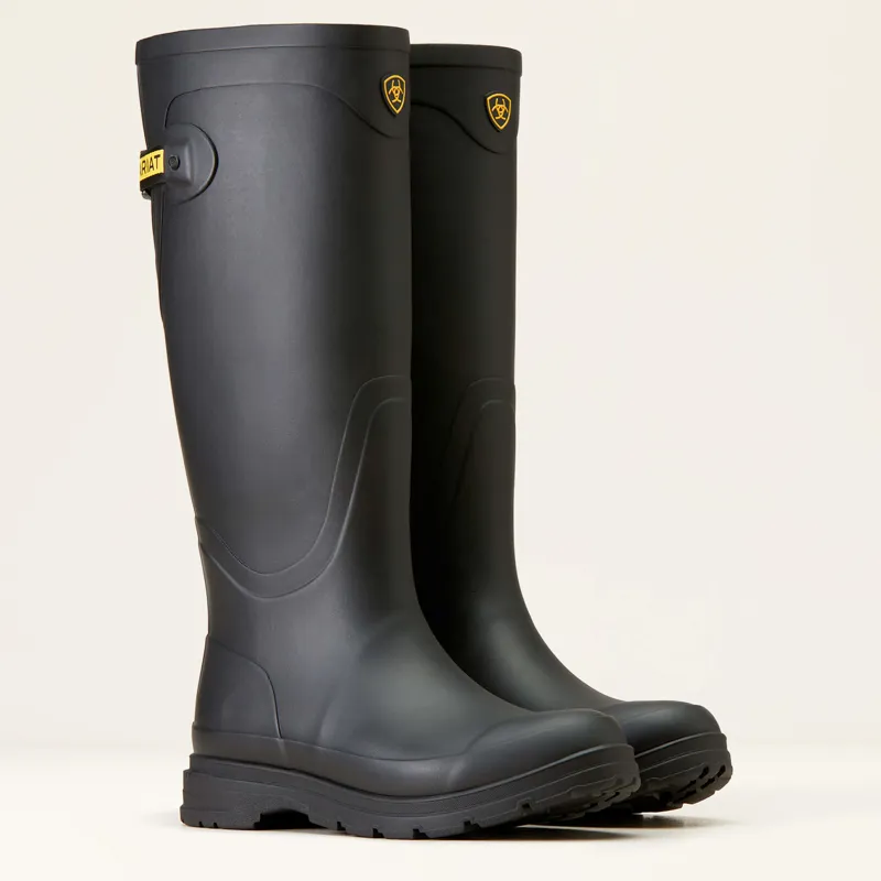 Ariat Kelmarsh Rubber Boot Ladies in Black-5